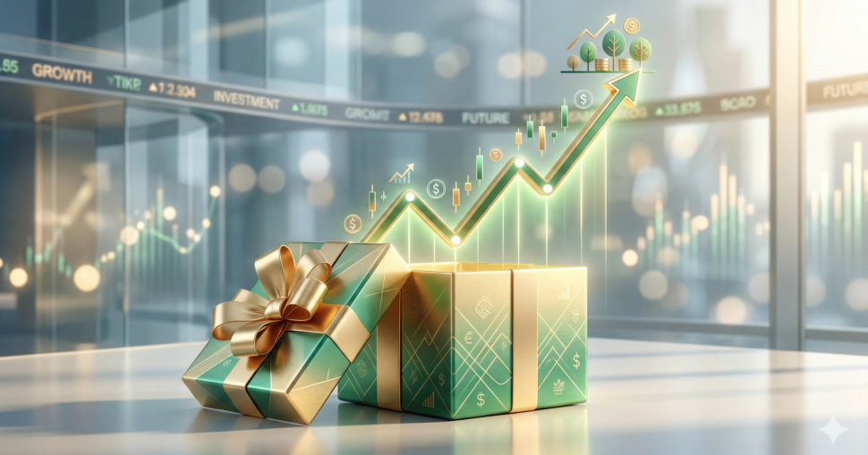 Aktien verschenken: Das bessere Sparbuch