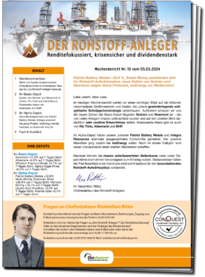Der Rohstoff-Anleger